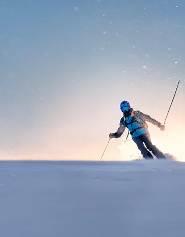 Skier en avril en Andorre