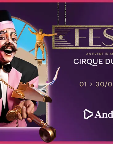 Le Cirque du Soleil présente "Festa" en Andorre cet été 2023