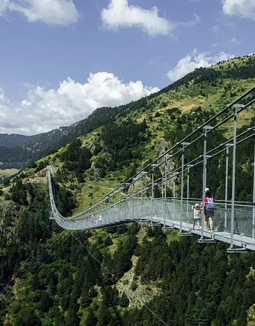 Le pont tibétain d'Andorre, Canillo